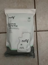 4 Packs Motif Medical Breastmilk Storage Bags 100 Count Each   400 Total   New