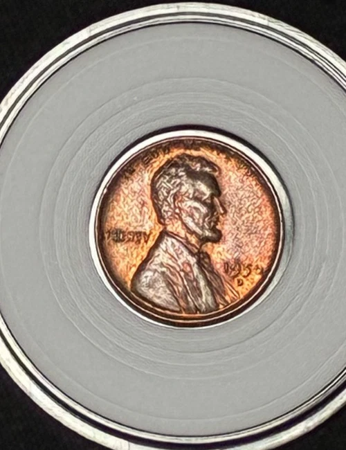 1950 d Lincoln Wheat 1 c One Cent RD THE EXACT COIN SEEN IN THE PICTURE - Image 2 of 4