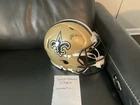 Tyler Shough New Orleans Saints Original Signed Football Helmet