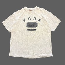 VTG Star Wars Yoda Jedi Master Promo T Shirt Single Stitch XL Made in USA Movie