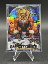 2024 Marvel Masterpieces '92 Platinum Sabretooth #78 HOLOFOIL
