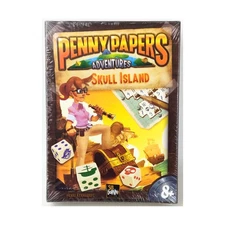 Sit Down! Boardgame Penny Papers Adventures - Skull Island Box NM