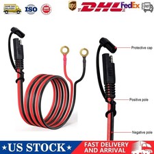16AWG SAE to O Ring Extension Cable Power Quick Disconnect Wire Harness Cord