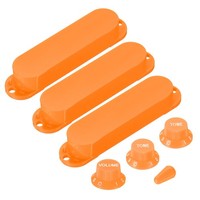 3Er-Set Single-Coil Pickup-Abdeckungen FüR St-Serie, Orange