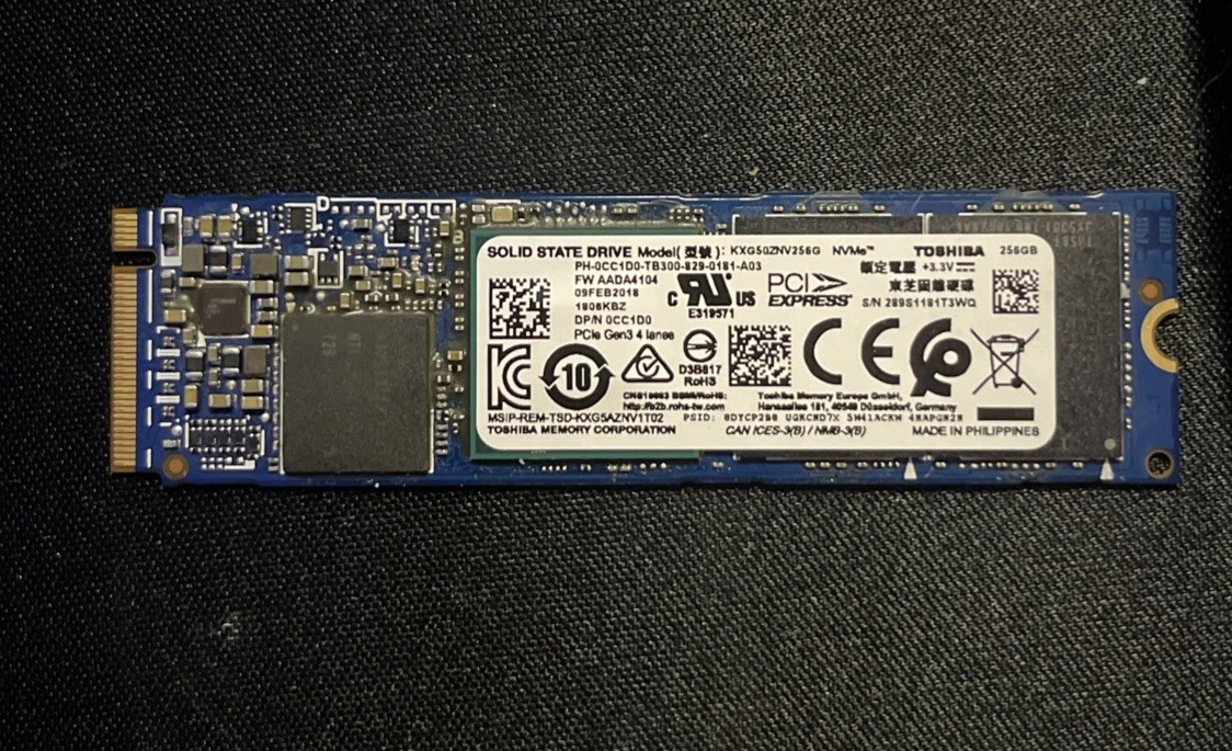 Toshiba Micro SATA 256 GB Solid State Drives for sale | eBay