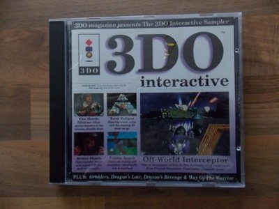 3DO Magazin Interactive Cover Disc Ausgabe 1 - SEHR SELTENE DISC neuwertig