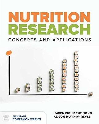 Nutrition Research: Concepts & - Paperback, by Drummond Karen Eich; - Good