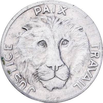 République du Congo, 10 Francs, 1965, Bruxelles, Aluminium, TTB, KM:1 - Photo 1/2