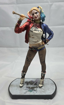 DC 2016 Suicide Squad Margot Robbie Harley Quinn 12'' Statue (Missing Blu-ray)