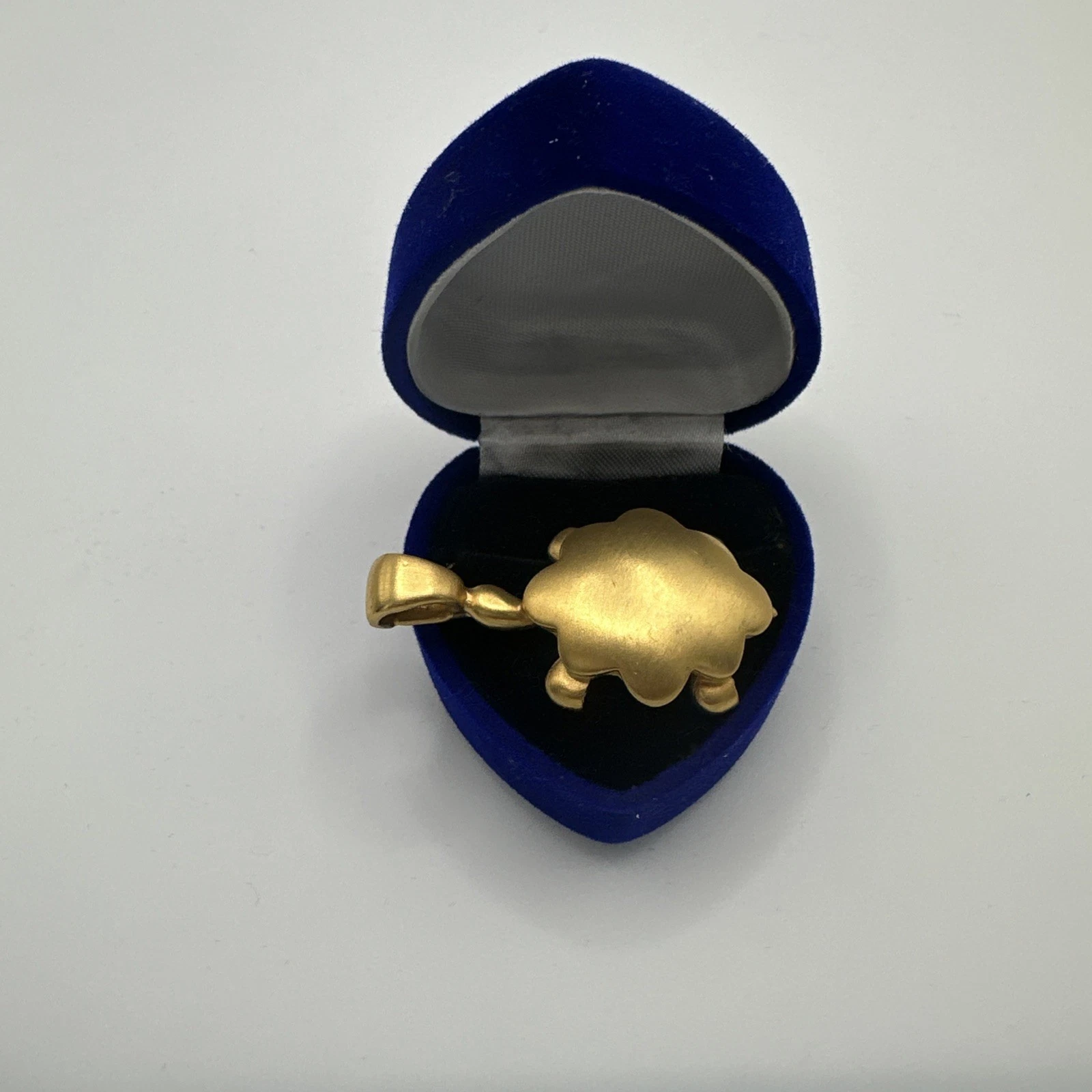 Bijoux Fantaisie Pendentif Tortue Doré ( Sans La Boîte)