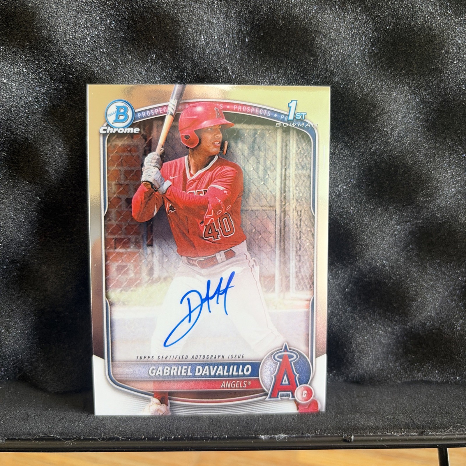 2025 Bowman Chrome 1st Gabriel Davalillo Auto #CPA-GD