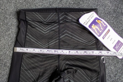 CW-X Conditioning Wear Stability Tights Print Black / Gray Women's Size S - Picture 3 of 7