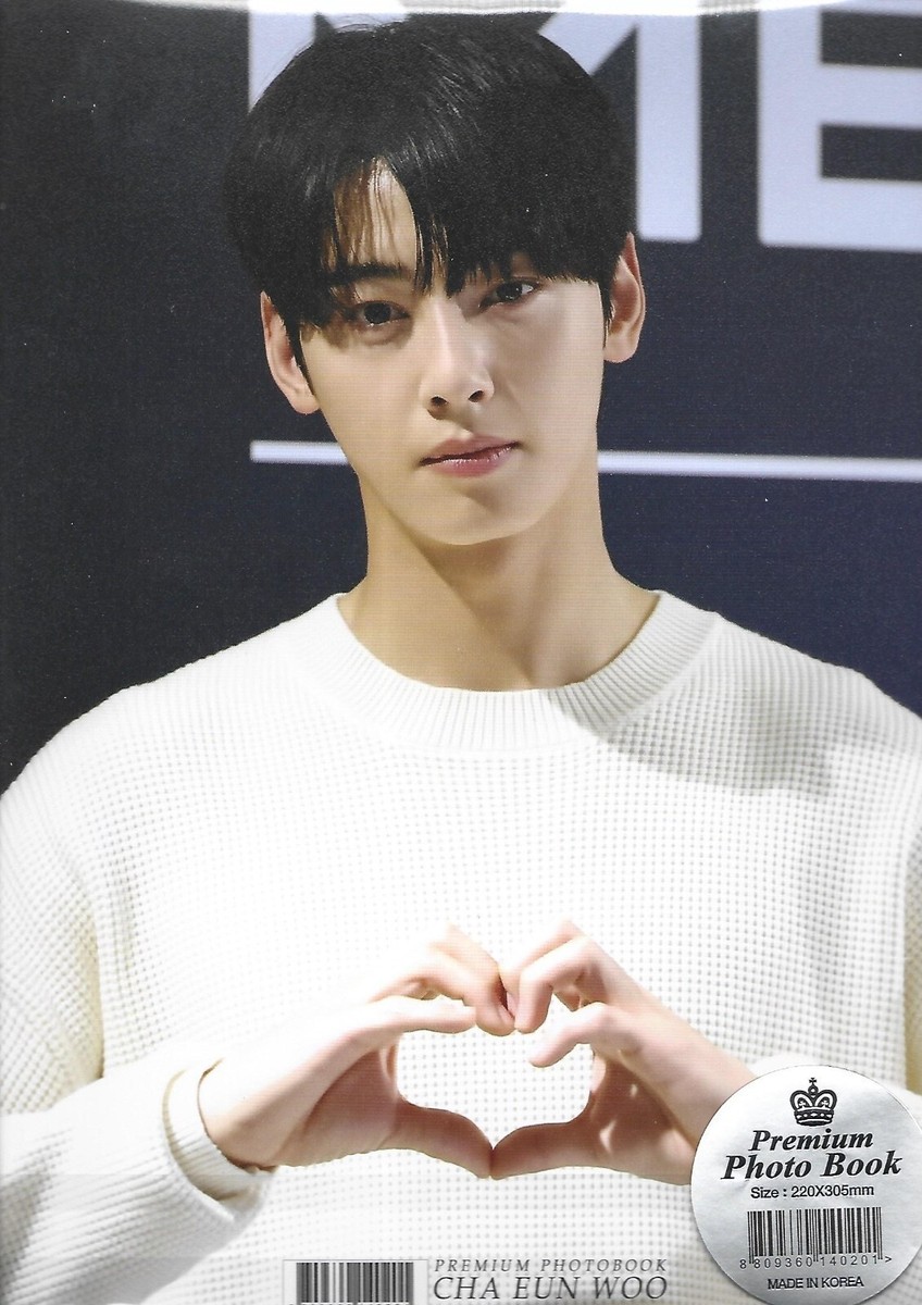 アイドル CHA EUN-WOO OFFICIAL PHOTO BOOK Cha Eun Woo [ASTRO] Photo Book (A4 Size) K-Actor / K-POP