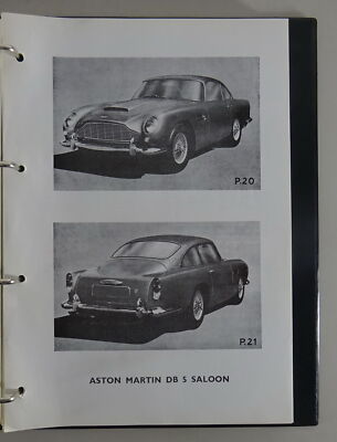 Werkstatthandbuch / Workshop Manual Aston Martin DB5 Baujahre 1963