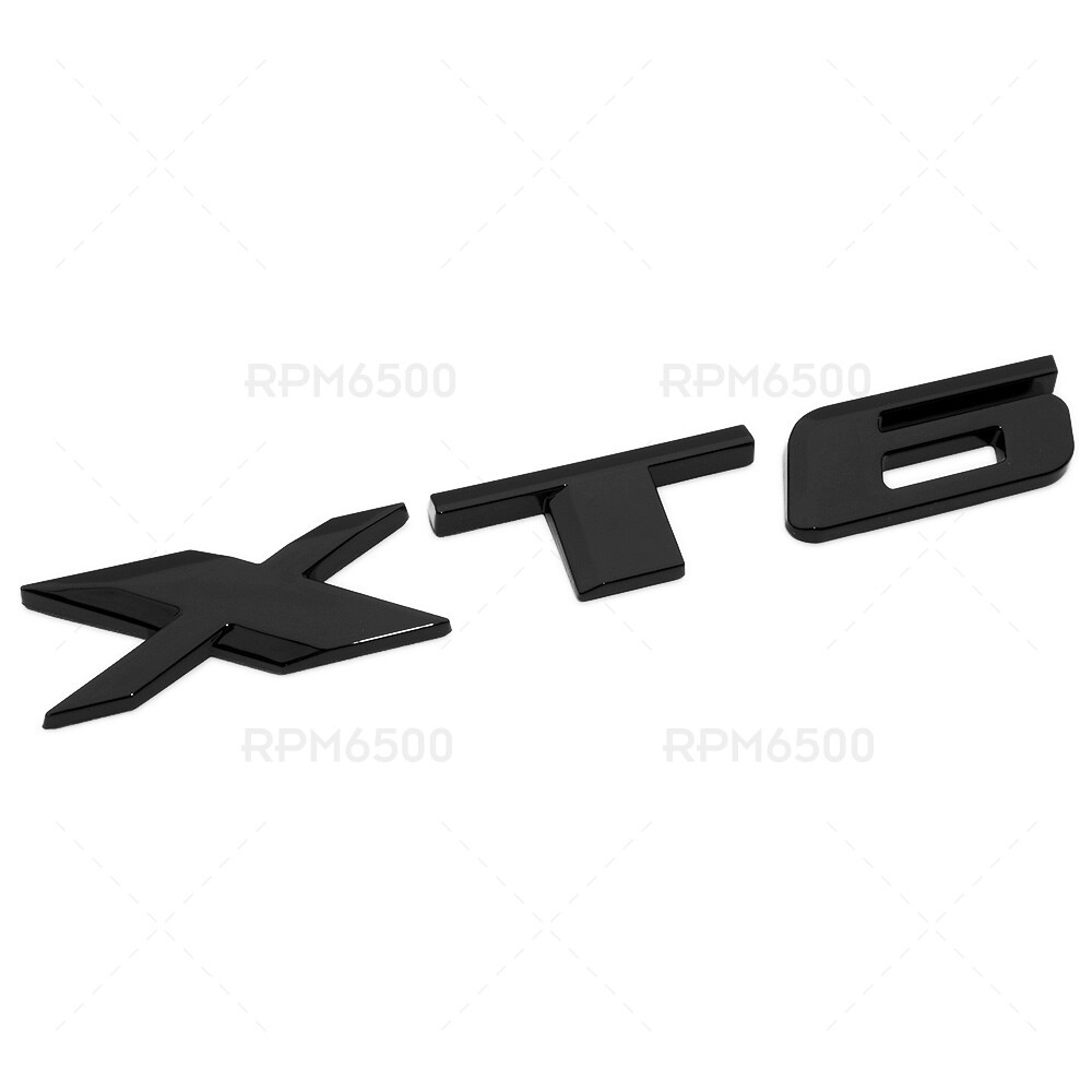 For Cadillac XT6 SUV Rear Liftgate Letter Badge Emblem Nameplate