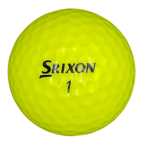 Srixon Mix Yellow Near Mint AAAA 36 Used Golf Balls 4A