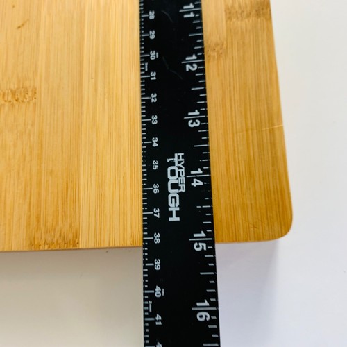 Large Bamboo Chopping Block Extra Thick 15 x 12 Inch Kitchen Tools Cutting Board - Picture 9 of 9