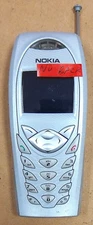 Nokia 3586i - Silver and Clear ( Bell Mobility ) Rare Cellular Phone - No Back