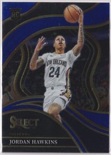 Jordan Hawkins 2023-24 Panini Select Courtside Retail Blue Prizm #280 SP