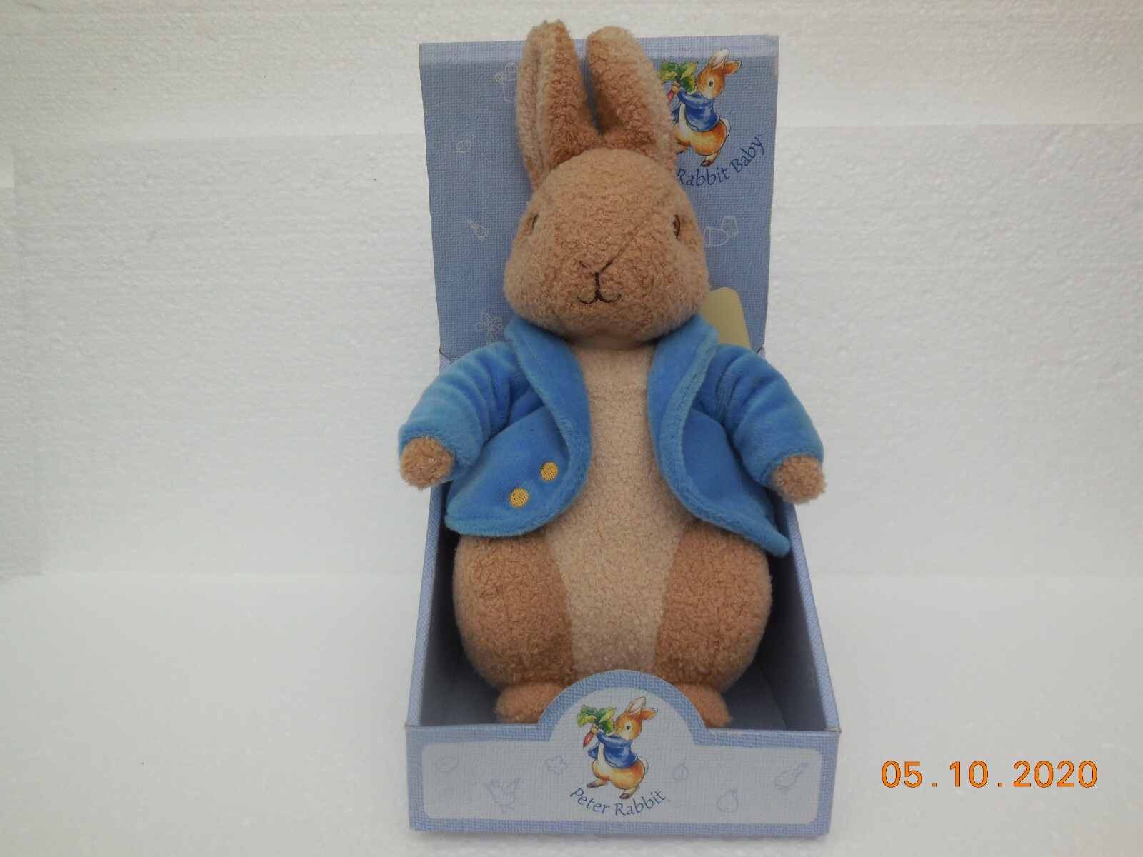 Peter Rabbit Baby ~ Plush Soft Toy Rabbit ~ Augusta du Bay ~ 2003