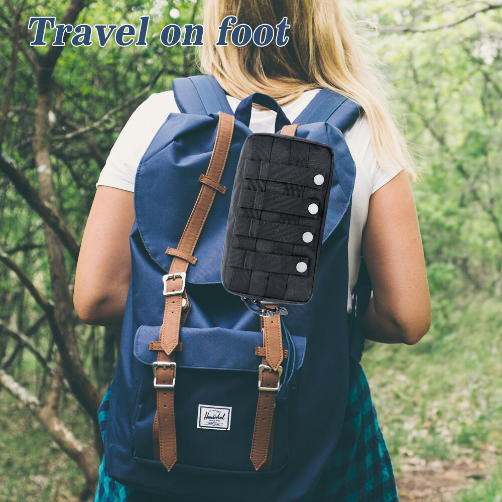 Tactical Molle Pouch EDC Multi-purpose Belt Waist Pack Bag Utility Phone Pocket