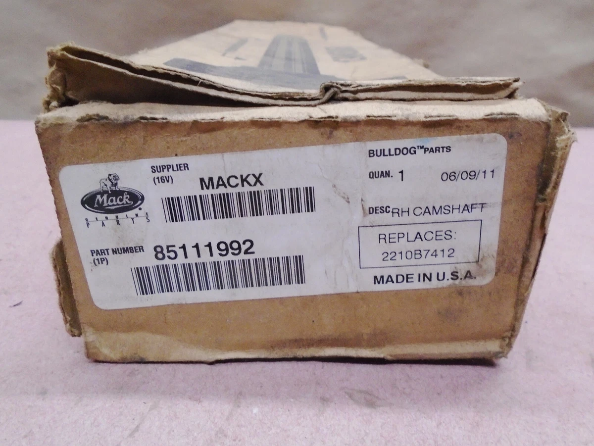 NEW Mack Truck Genuine Parts 85111992 Camshaft OEM | eBay