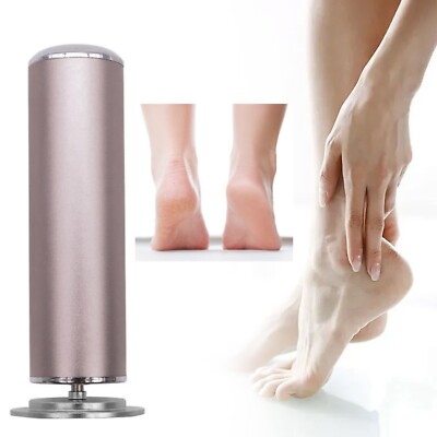 Electric Foot File Callus Remover Dermave Feet Adjustable Speed 60Pcs Sand Discs