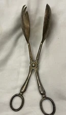Vintage Silver Plate COOPER BROS AND SONS Server Fork Spoon England 640