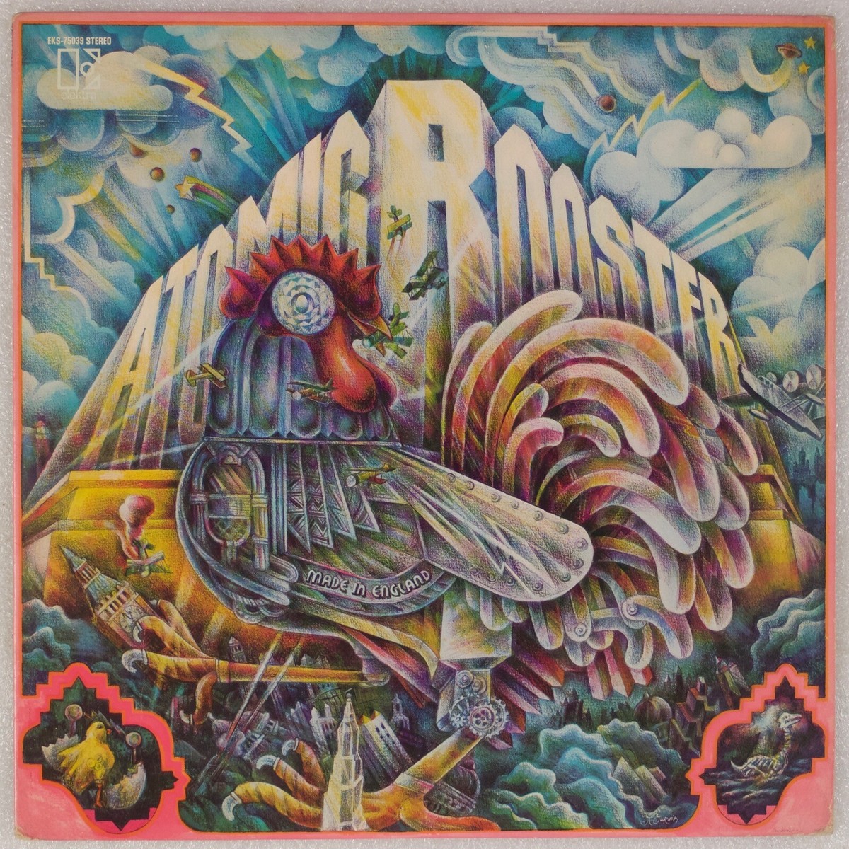 ATOMIC ROOSTER: Made in England US Elektra '72 Hard Prog Rock