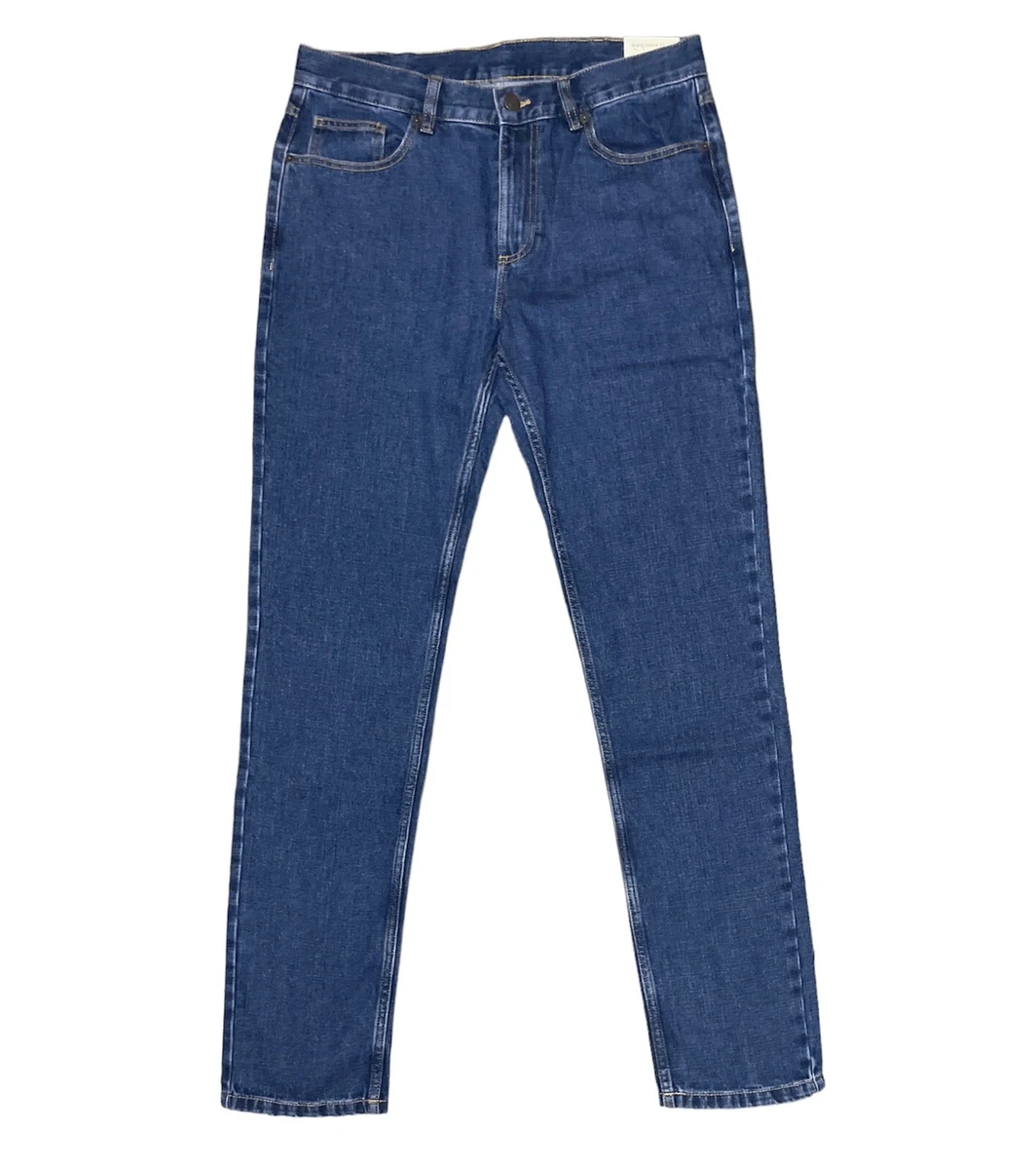 FARAH mens Murray rigid 5 pocket jeans size 44 32