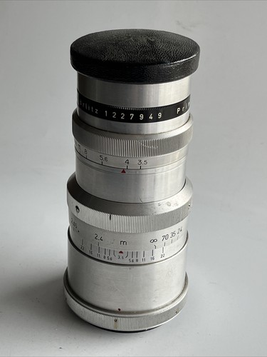 Meyer Görlitz Primotar 3,5/180 V mit Frontkappe für Bentzin Primarflex