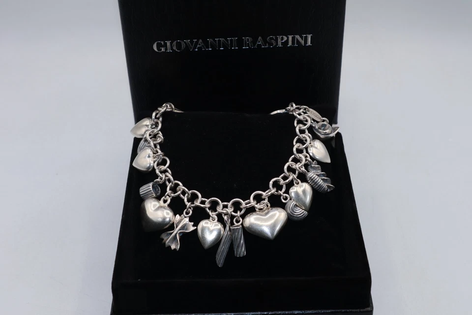 Giovanni Raspini bracciale gourmet pasta  raro fatturato 21 cm - Immagine 2 di 3