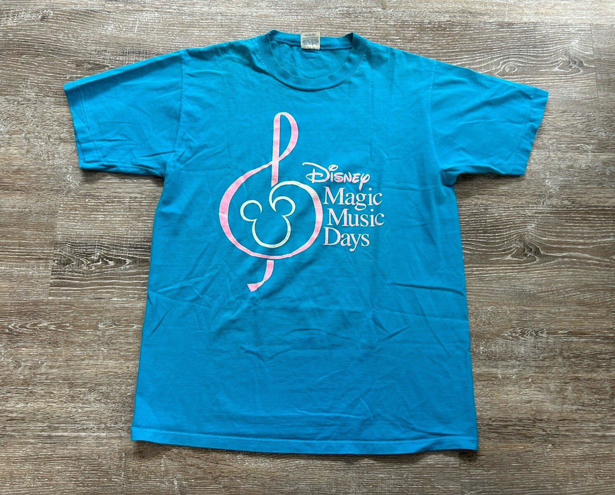 Vintage 90s Disney Magic Music Days T Shirt Single stitch Vintage 90s Disney Magic Music Days T Shirt Single stitch
