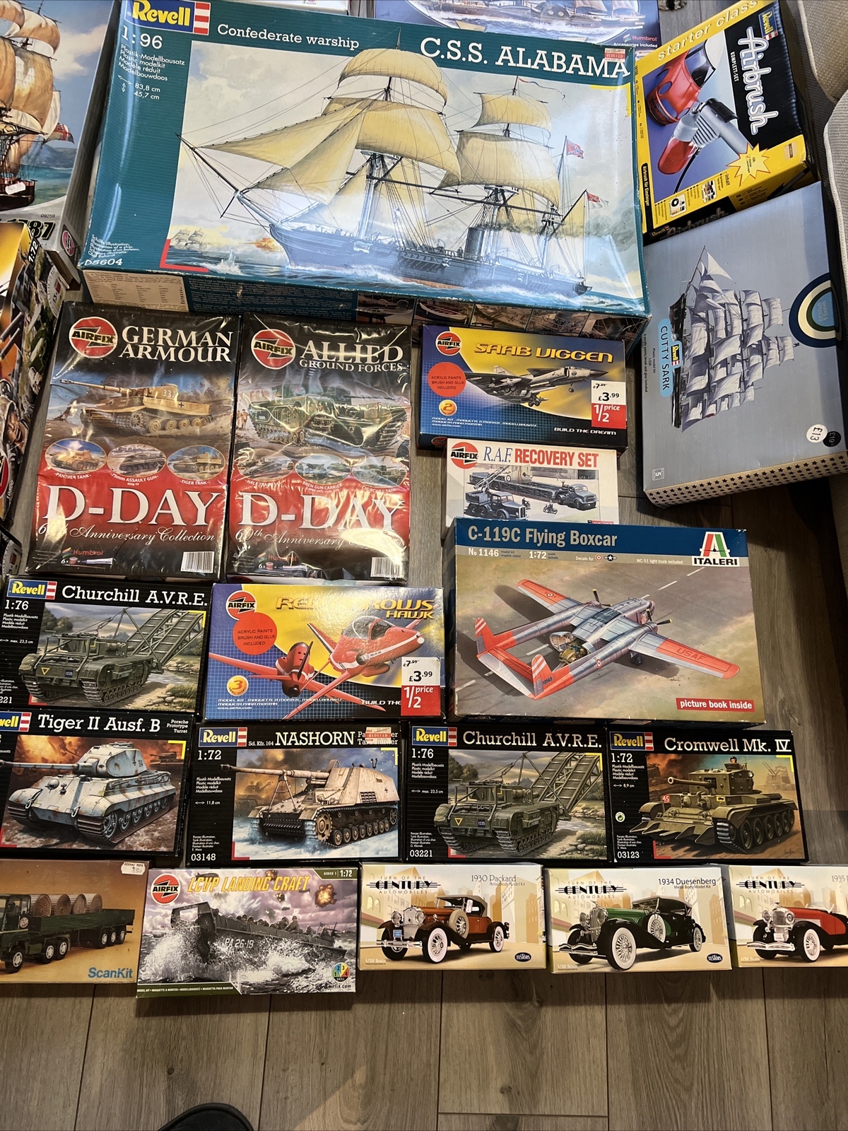 airfix model kits job lot X33 eBay