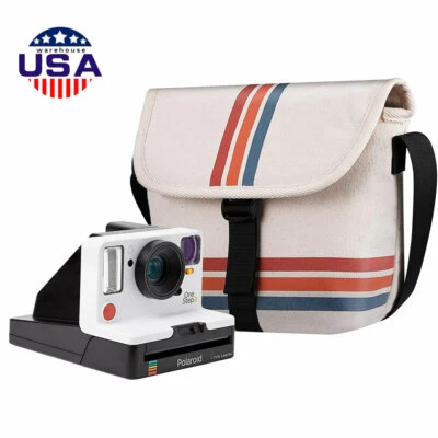 FINTIE For Polaroid Originals OneStep+ Now I-Type Instant Film Camera Canvas Travel Bag