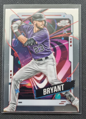 Kris Bryant Topps Chrome 2024 Colorado Rockies