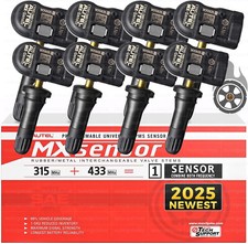 8PCS Autel TPMS MX-Sensor 315MHz & 433MHz 2in1 Programmable Tire Pressure Sensor