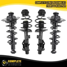 2010-2015 Chevrolet Camaro V6 Front & Rear Complete Struts & Coil Springs
