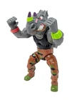 Machine Gunnin Rocksteady Wind Up Playmates 1991 Vintage TMNT Wacky Action