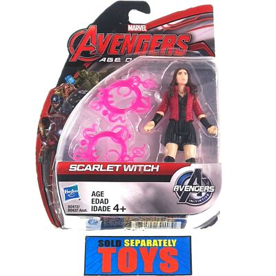 HASBRO Marvel Avengers Action Figure Scarlet Witch 10cm – Con 2 Accessori Sfera Esagonali - 2