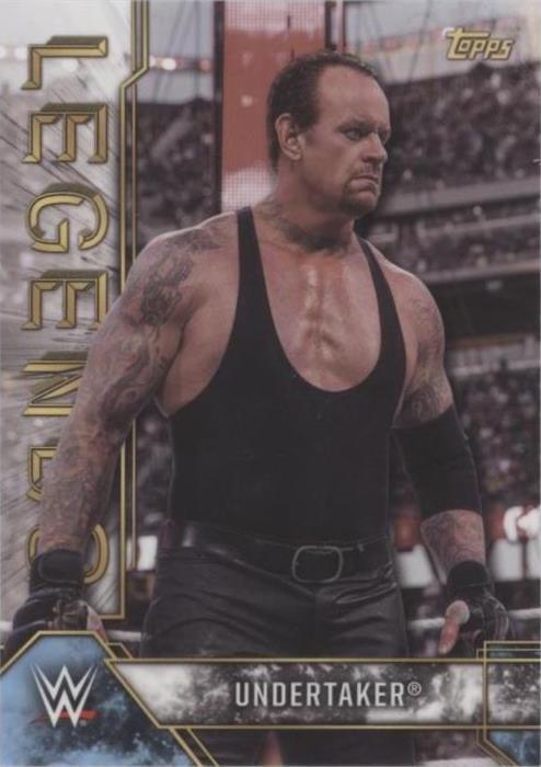2017 Topps Legends of the WWE - Undertaker #5 - 1 of 1