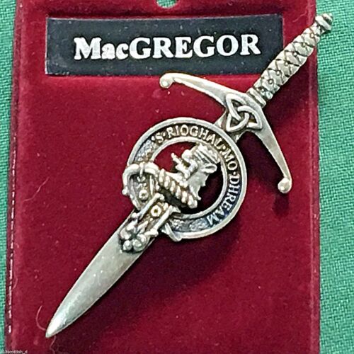 Insignia o pasador falda escocesa del clan escocés MacGregor - Imagen 3 de 3