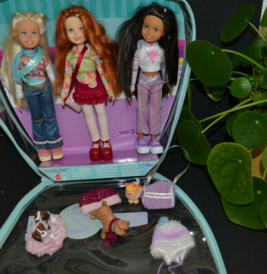 Sammlungsauflösung : Mattel WEE we three 3 friends Freunde Freundinnen Snow Set1