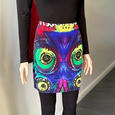 GIANNI VERSACE skirt Pop art print size 44 from S/S 1991 | eBay