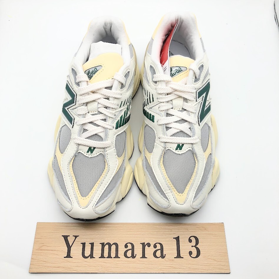 New Balance 9060 White Green width D U9060ESE Men's Size | eBay