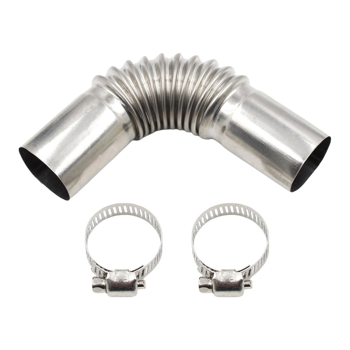 24mm Auspuff Winkelverbinder - Edelstahl Rohrverbinder Für Autoheizung