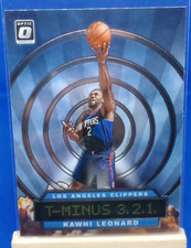 2019-20 Panini Donruss Optic Kawhi Leonard T Minus 3 2 1 No. 5 - L.A. Clippers