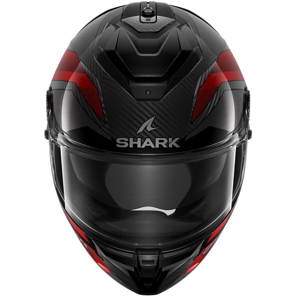 Guintoli Silver Shark Spartan Carbon Guintoli Helmet SHARK SPARTAN