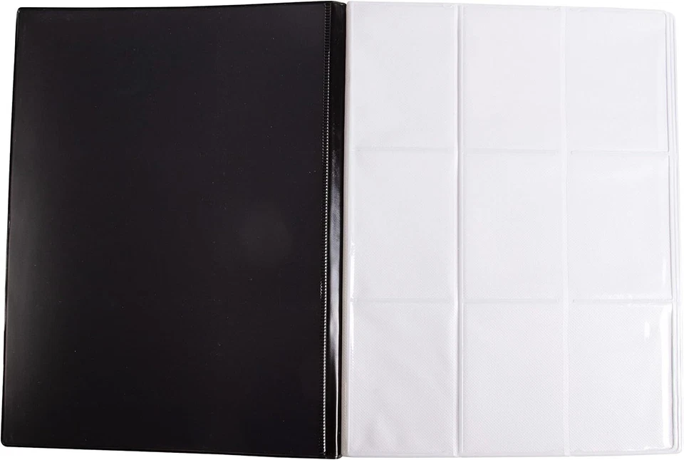 	Monster Binder - Álbum de cartas colecionáveis de bolso 9 - Preto fosco - Suporta 360 cartas	 - Imagem 2 de 2