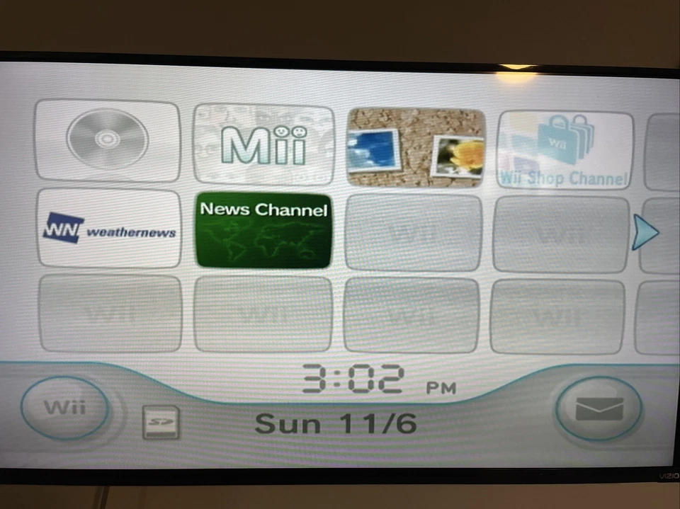 Consola Wii Juegos incluidos Controladores Auténticos Mario Bro Incluido Restablecimiento Probado Foto 2 de 4